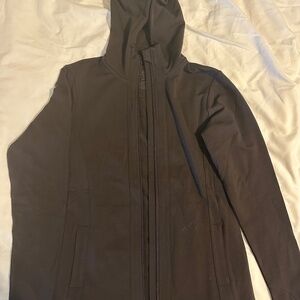 Woolx Zoey full zip jacket in French Roast color. Brand new never worn